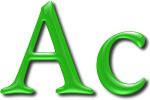 actinium symbol