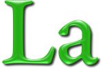lanthanum symbol
