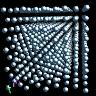 calciumcrystal structure image (ball and stick style)