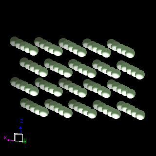 lutetiumcrystal structure image (ball and stick style)