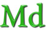 mendelevium symbol