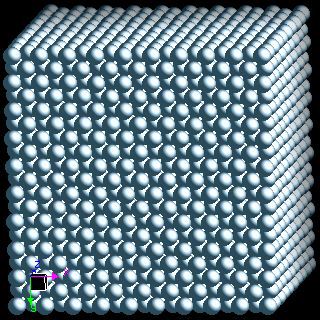 Ca crystal structure