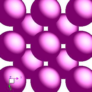 Eu crystal structure