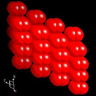 O crystal structure
