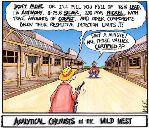 Nearing Zero cartoon for silver