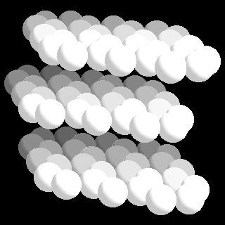 carboncrystal structure image (ball and stick style)