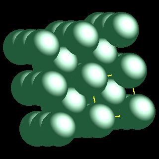 Nb crystal structure