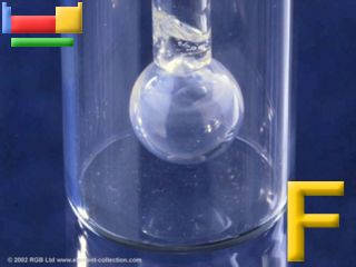 simulated image of fluorine gas
