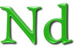 neodymium symbol