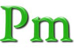 promethium symbol