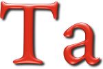 tantalum symbol