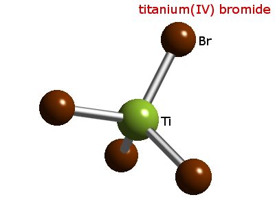 Crystal structure of titanium tetrabromide