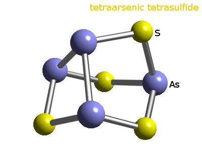 Crystal structure of tetraarsenic tetrasulphide
