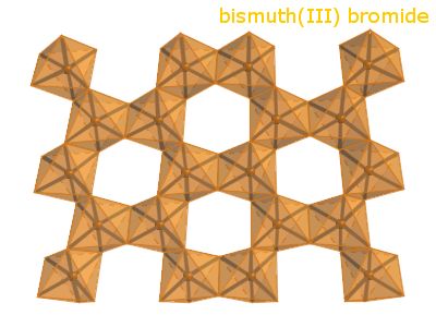 Crystal structure of bismuth tribromide