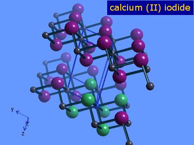 Crystal structure of calcium diiodide