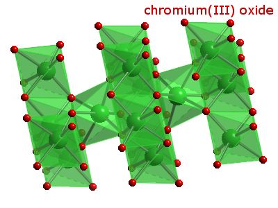 Crystal structure of dichromium trioxide