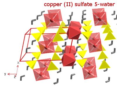 hydrated copper 2 sulfate formula