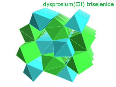 Crystal structure of didysprosium triselenide