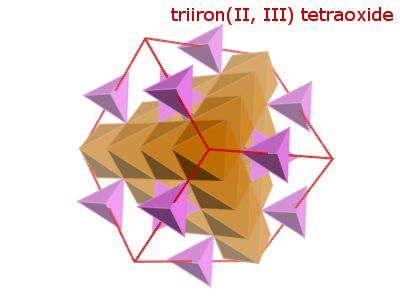 Crystal structure of triiron tetraoxide