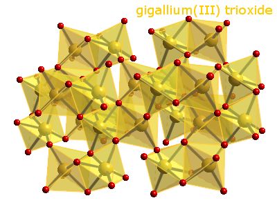 Crystal structure of digallium trioxide