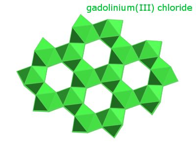 Crystal structure of gadolinium trichloride