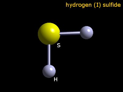 Crystal structure of hydrogen sulphide
