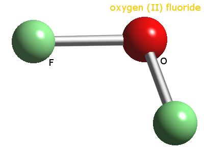 Crystal structure of oxygen difluoride