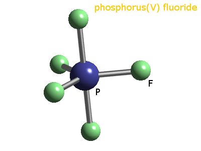 Crystal structure of phosphorus pentafluoride