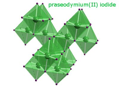 Crystal structure of praseodymium diiodide