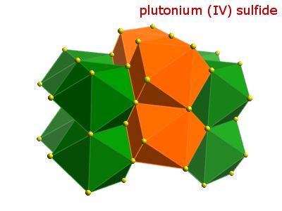 Crystal structure of plutonium disulphide