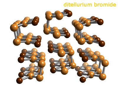 Crystal structure of ditellurium bromide
