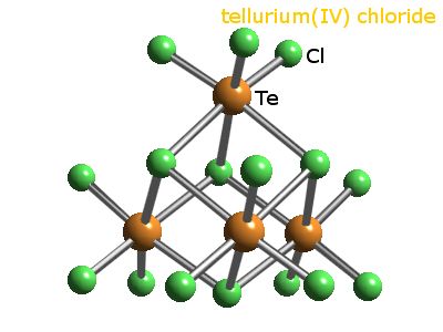 Crystal structure of tellurium tetrachloride tetramer