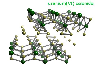 Crystal structure of uranium triselenide