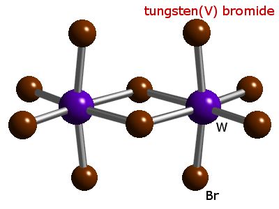 Crystal structure of tungsten pentabromide