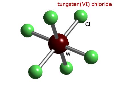 Crystal structure of tungsten hexachloride