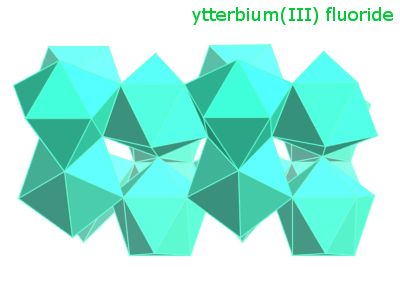 Crystal structure of ytterbium trifluoride