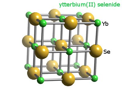 Crystal structure of ytterbium selenide