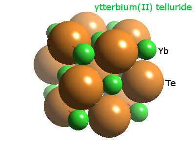 Crystal structure of ytterbium telluride