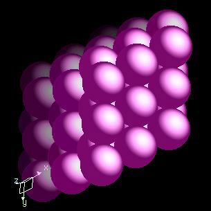 Cd crystal structure