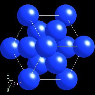 Si crystal structure
